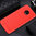 Flexi Slim Carbon Fibre Case for Motorola Moto G6 - Brushed Red